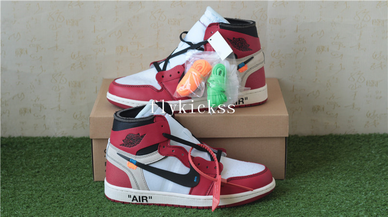 Final Correct Version Off White x Air Jordan 1